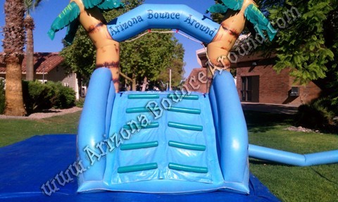Dual lane toddler water slide rental for small kids Phoenix, Scottsdale Arizona